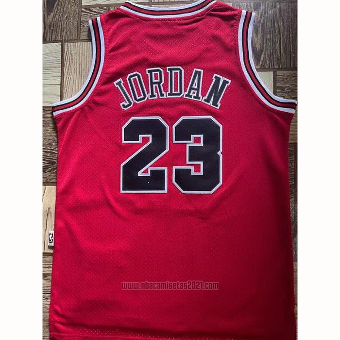 Camiseta Nino Chicago Bulls Michael Jordan #23 Mitchell & Ness 1997-98 Rojo